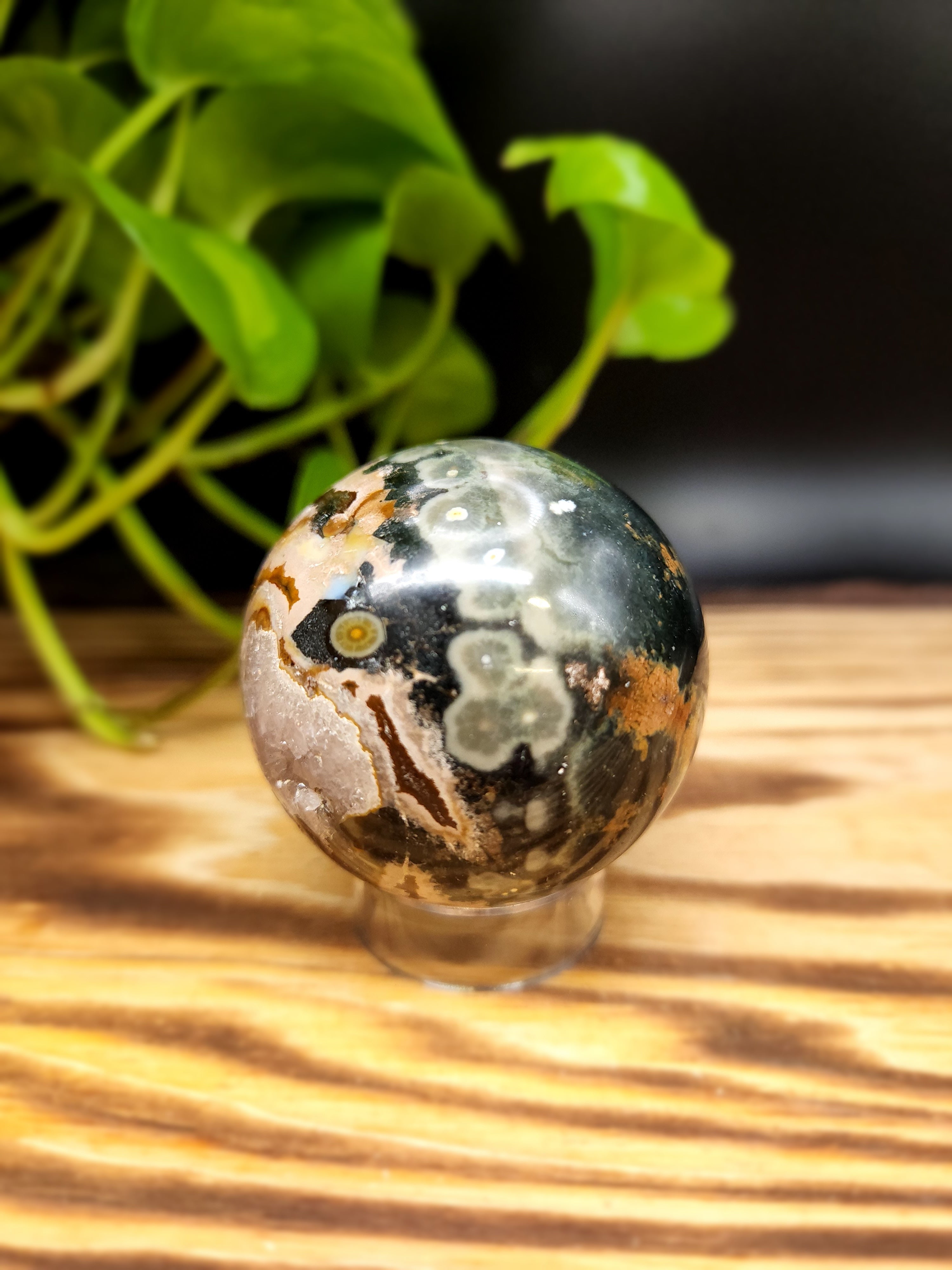 Ocean Jasper Sphere