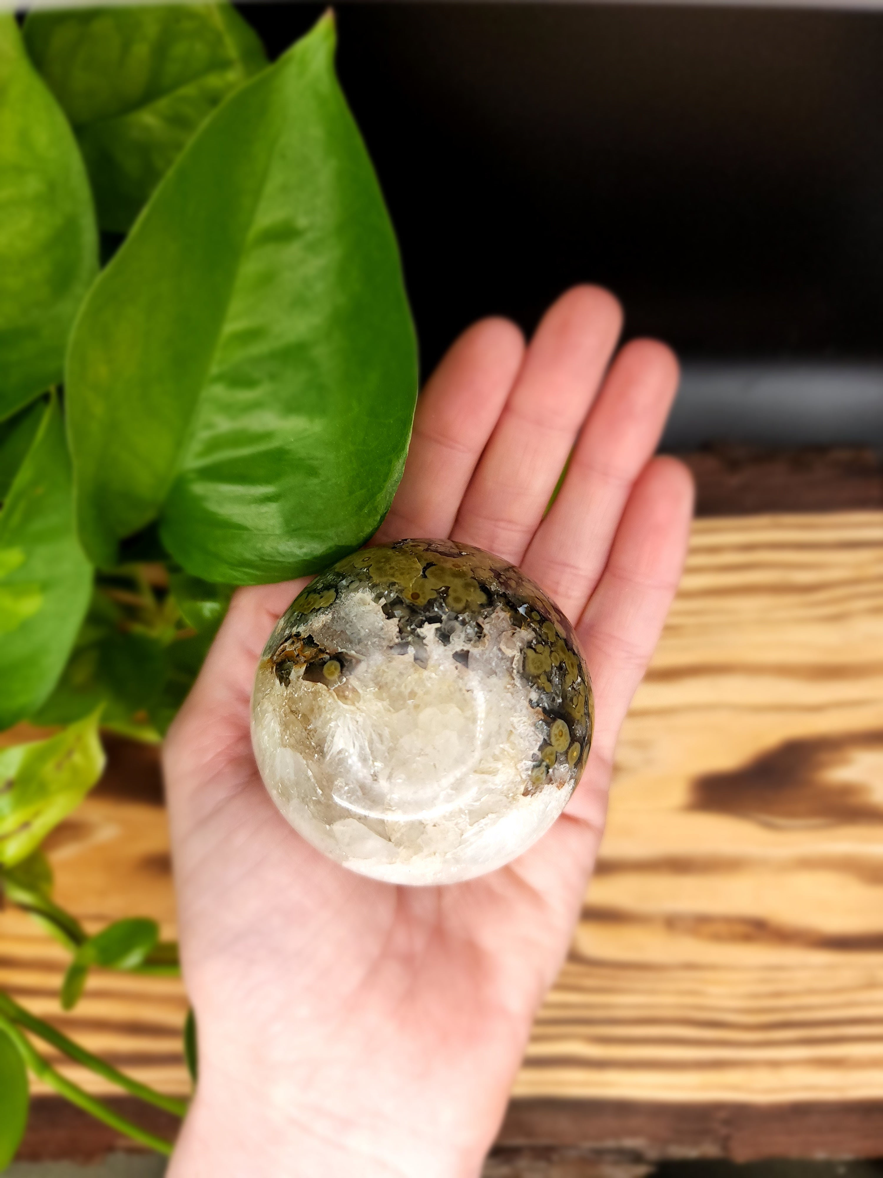 Ocean Jasper Sphere